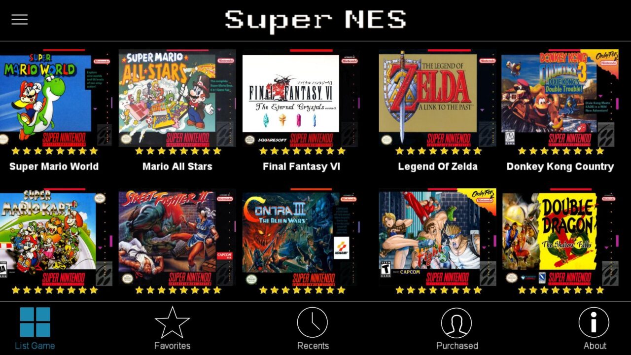 Best SNES Emulator for PC and Android 1 SNES Emulator PC and Android