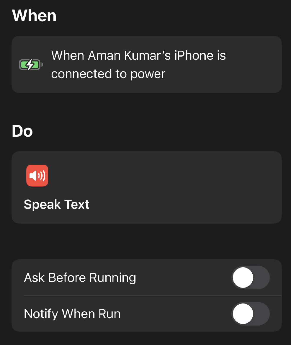 search for Speak Text