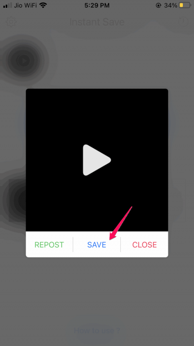 Instagram Video Downloader for iPhone 10 Save Instagram Video