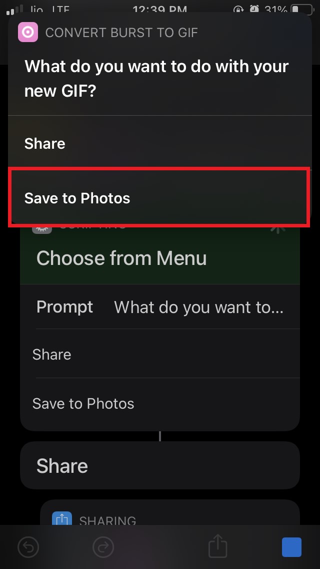 Save to Photos