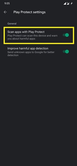 How to Fix Play Protect Blocking App Install on Play Store? 7 Scan apps with Play Protect