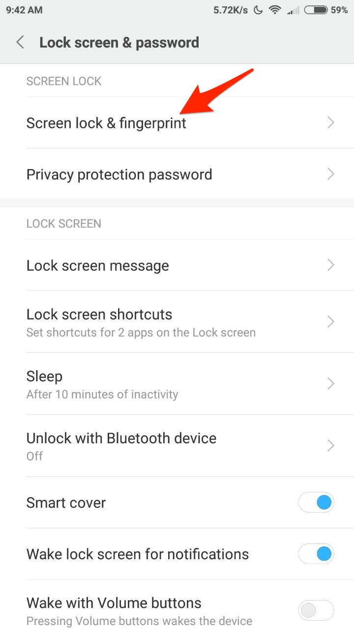 Fix Fingerprint Not Working on all the Xiaomi Devices 4 Screen_Lock___Fingerprint