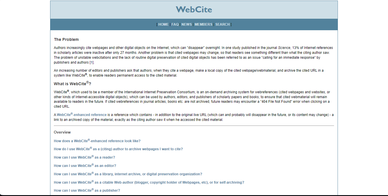 10 Best Wayback Machine (Internet Archive) Alternatives 6 WebCite