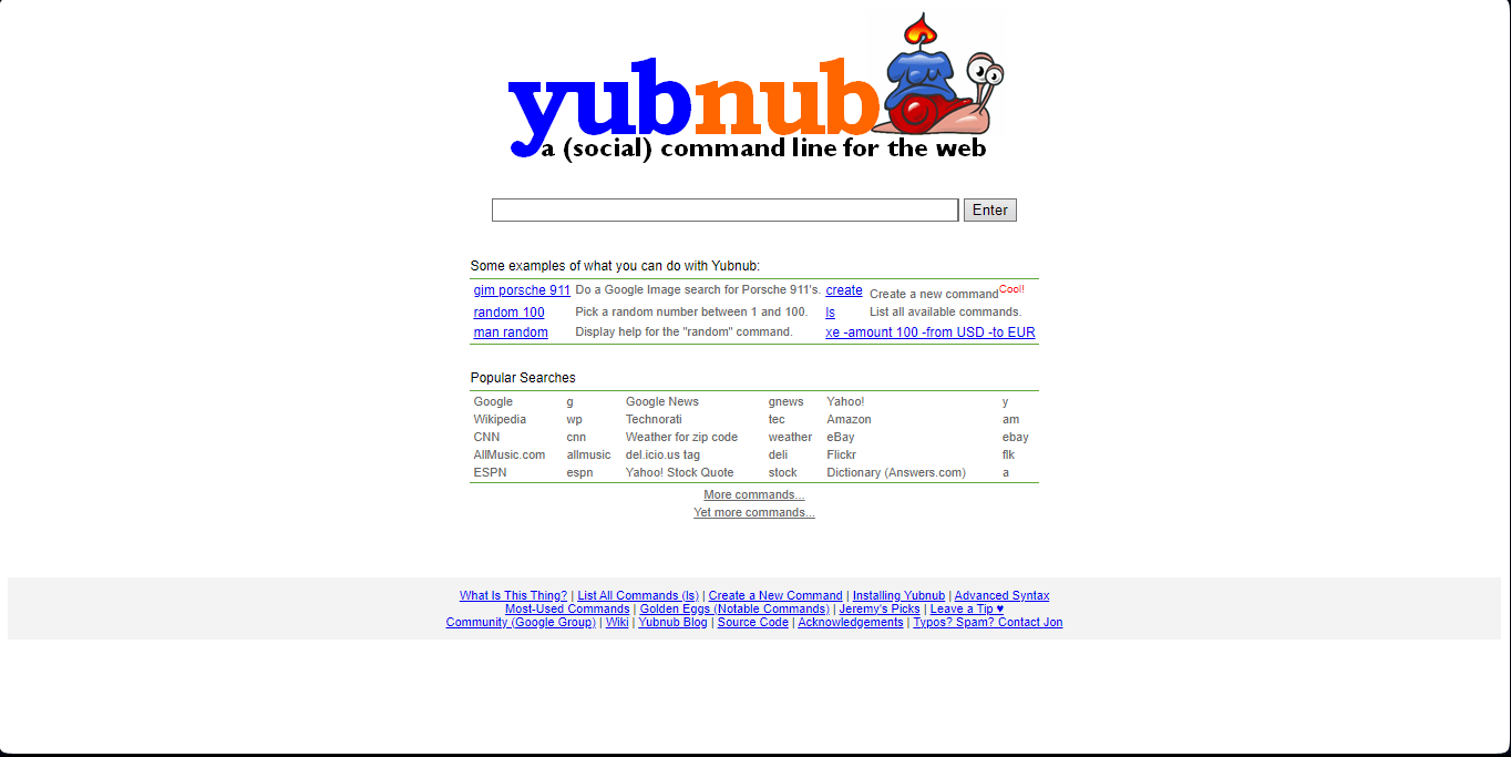 10 Best Wayback Machine (Internet Archive) Alternatives 7 Yubnub
