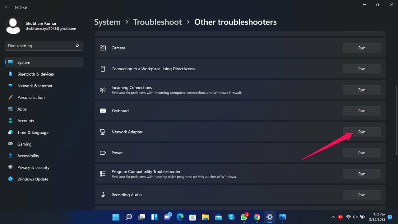 Fix: Cannot Connect iPhone Hotspot with Windows 11 WiFi 4 Run beside Network Adaptor