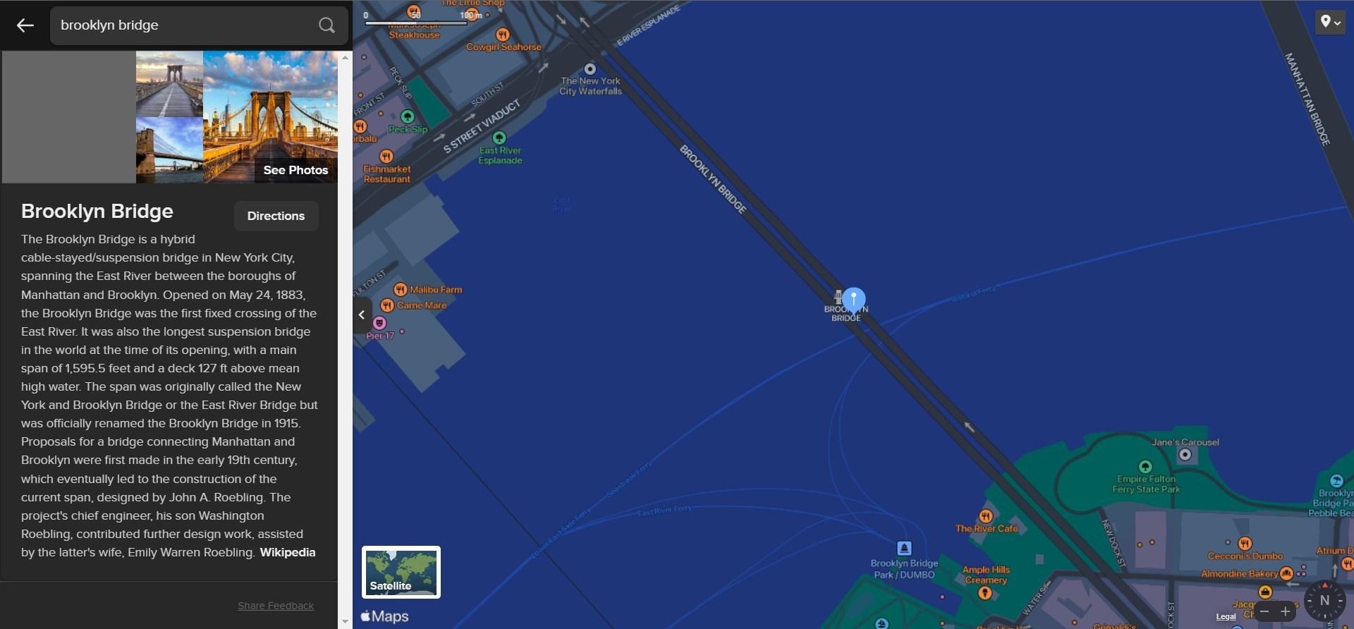 How to use Apple Maps on PC? 4 Search Location on Apple Maps