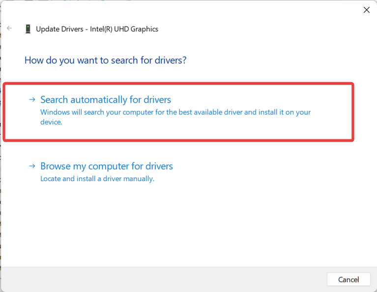 What to do if you See Horizontal Lines on Laptop Screen? 5 Search automatically for display drivers