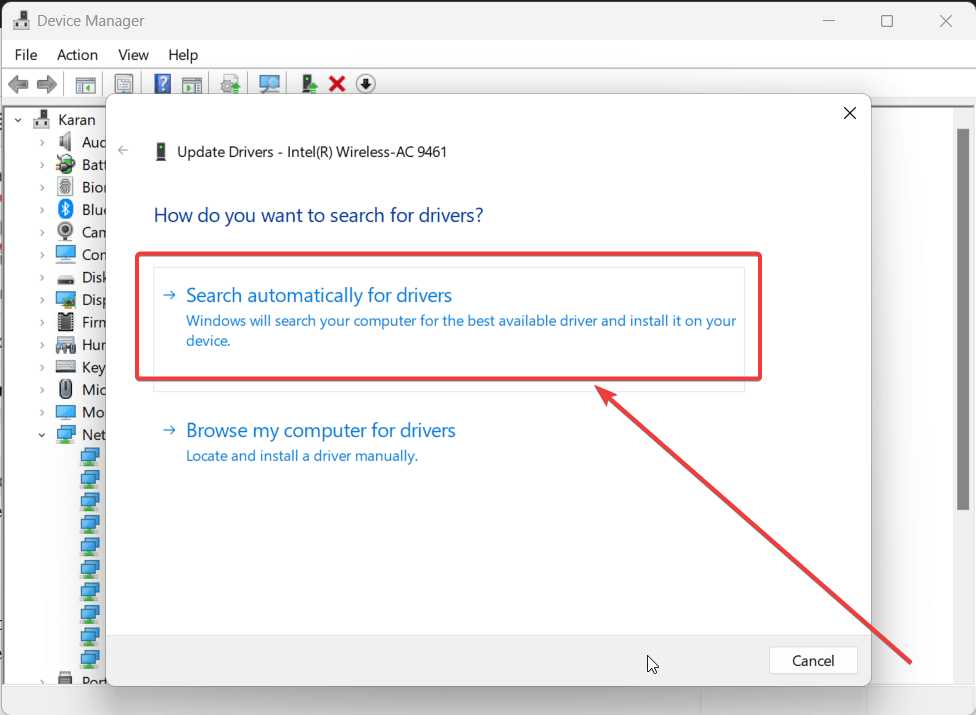 Fix 0x0000003B (SYSTEM SERVICE EXCEPTION) BSOD in Windows 8 Search automatically for drivers