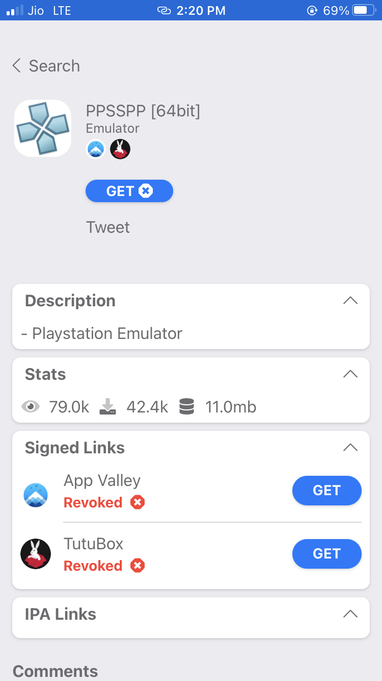 How to Download and Install PPSSPP for iPhone? 5 Search for PPSSPP. Open PPSSPP in results