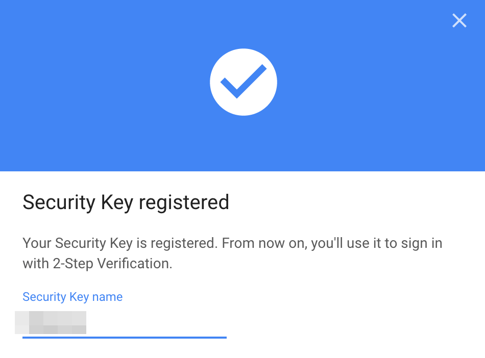 Security Key