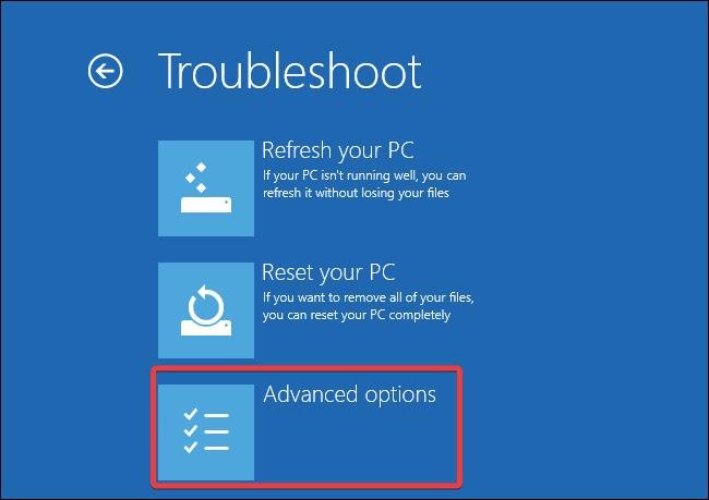 How to Fix Kernel_Security_Check_Failure Error? 5 Select Advanced Options