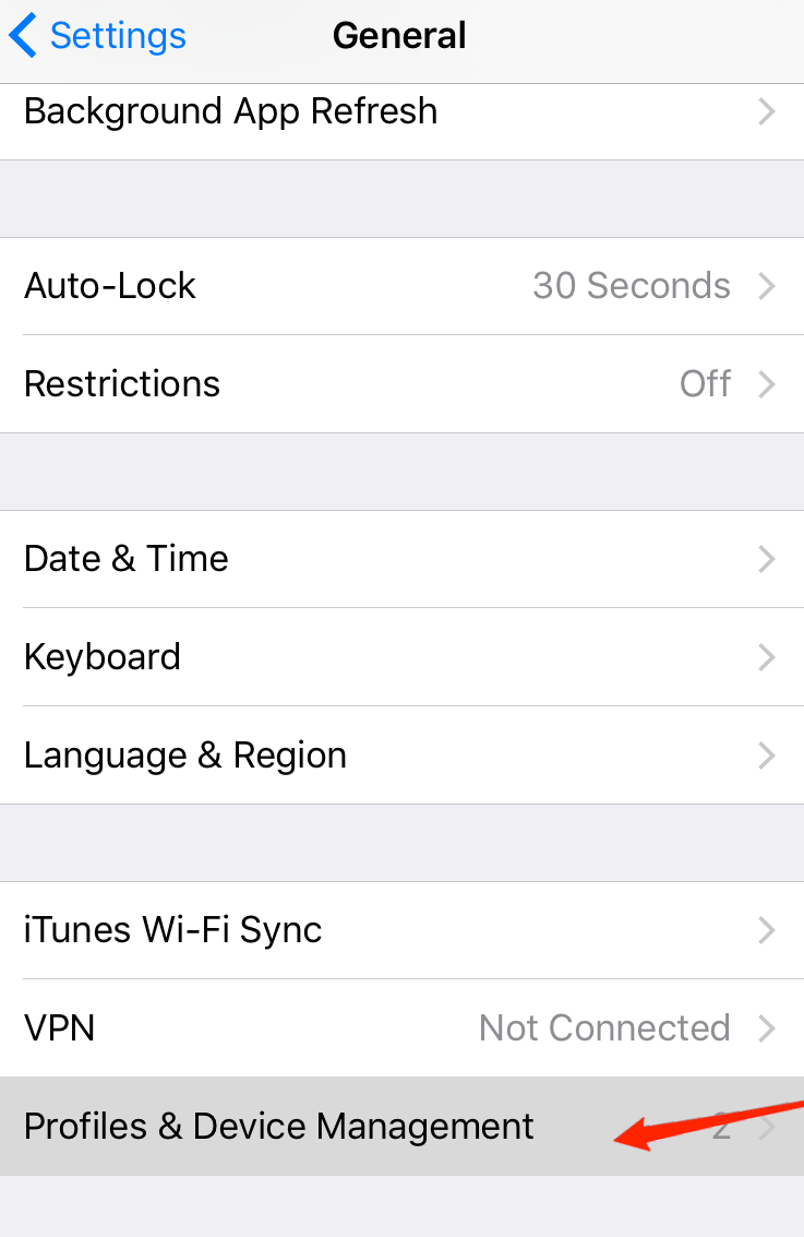 Snapchat Wicked iPA on iOS 17: Download for iPhone 12 Select Device Management or Profiles & Device Managemen