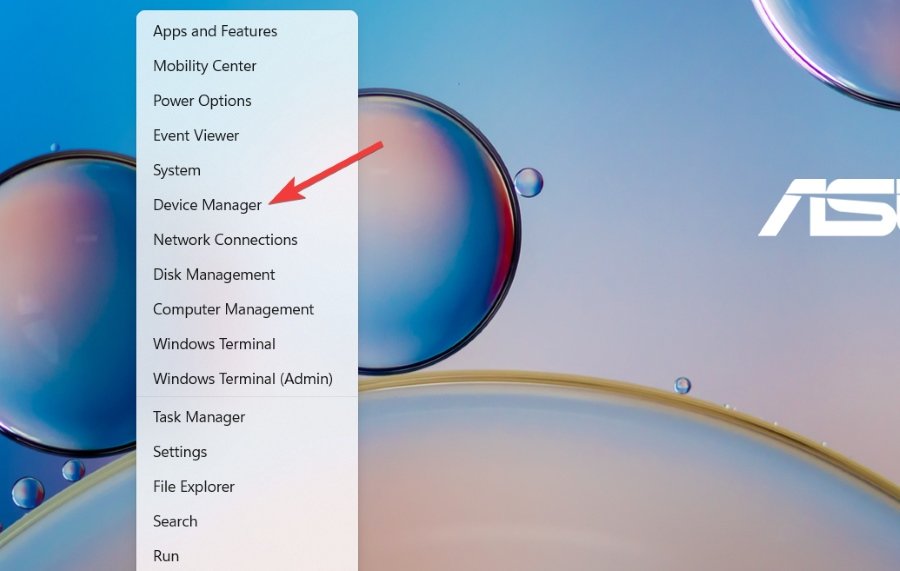 How to Fix Missing Cellular Option in Windows 11? 11 Select Device Manager from Quick Links menu