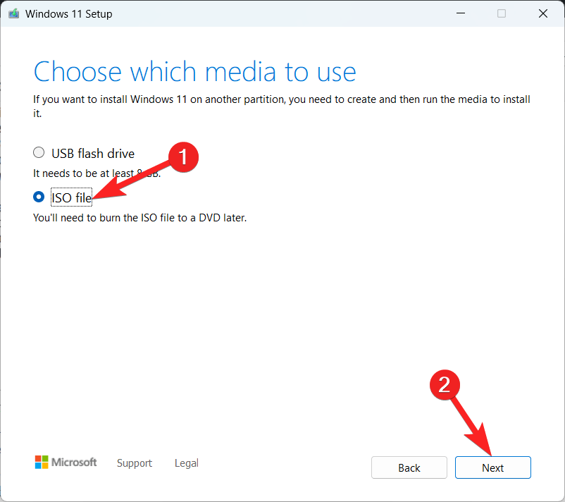 Download Windows 11 23H2 Official ISO File 7 Select ISO file