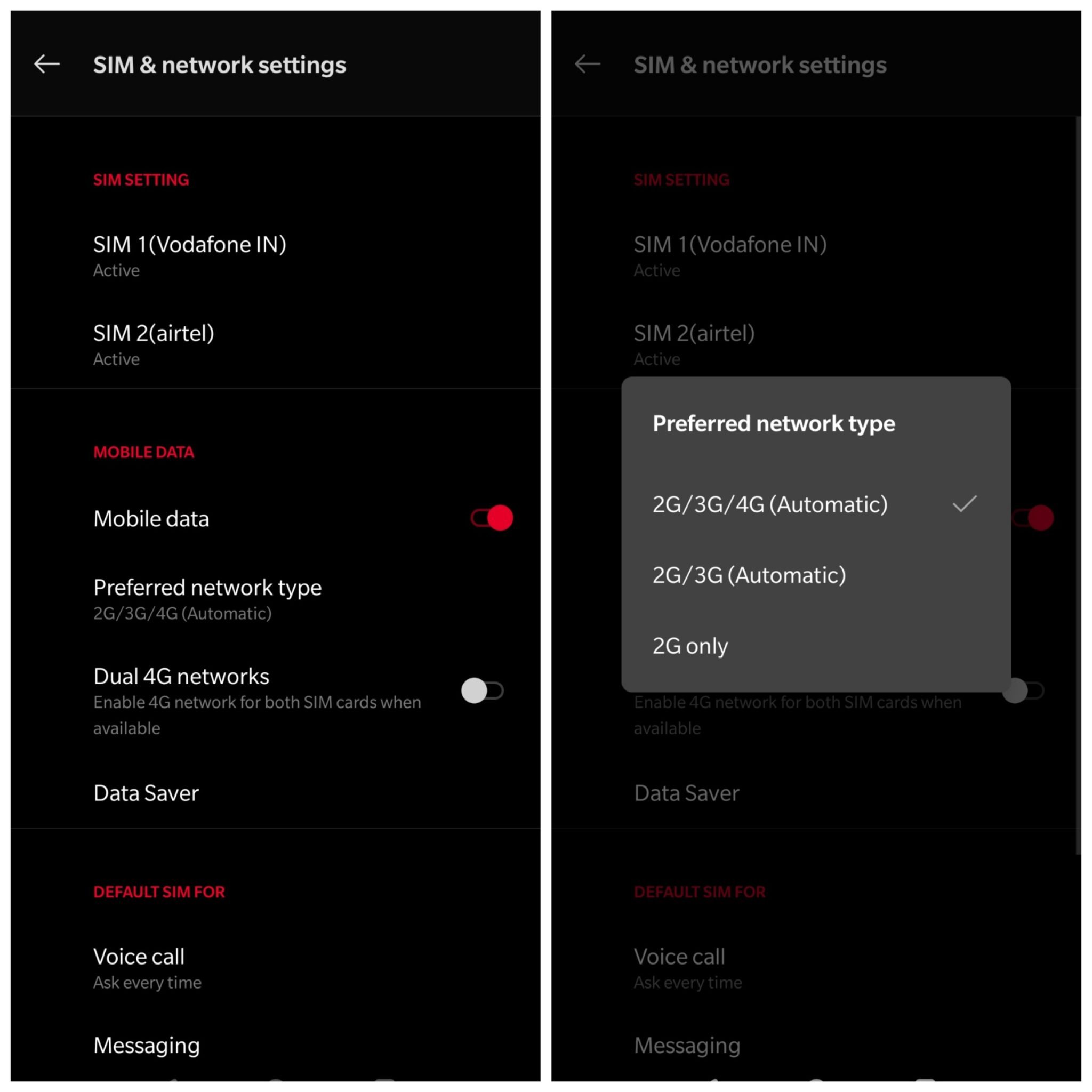 How to Fix Mobile Data Internet Not Working Android? 4 Select Preferred Network