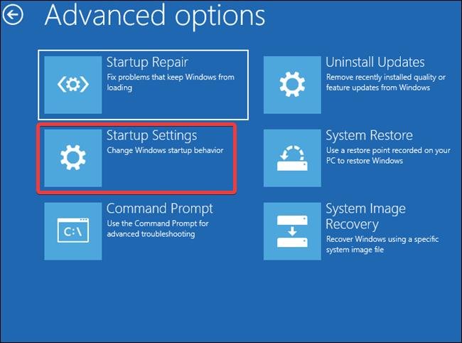 How to Fix Kernel_Security_Check_Failure Error? 6 Select Startup Settings