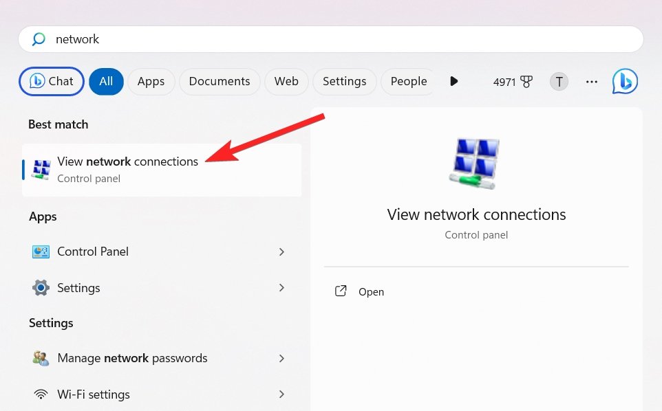 How to Fix Missing Cellular Option in Windows 11? 10 Select View Network Connections