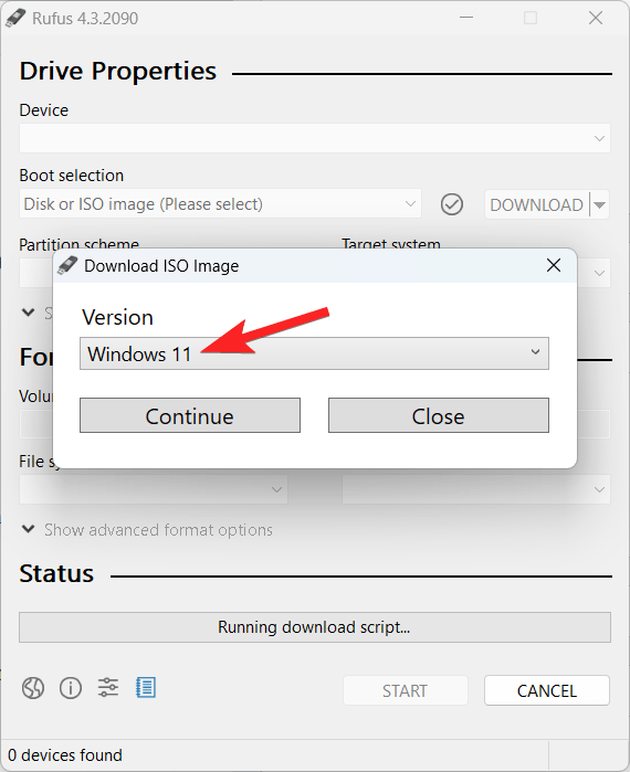 Download Windows 11 23H2 Official ISO File 12 Select Windows 11 in version drop down