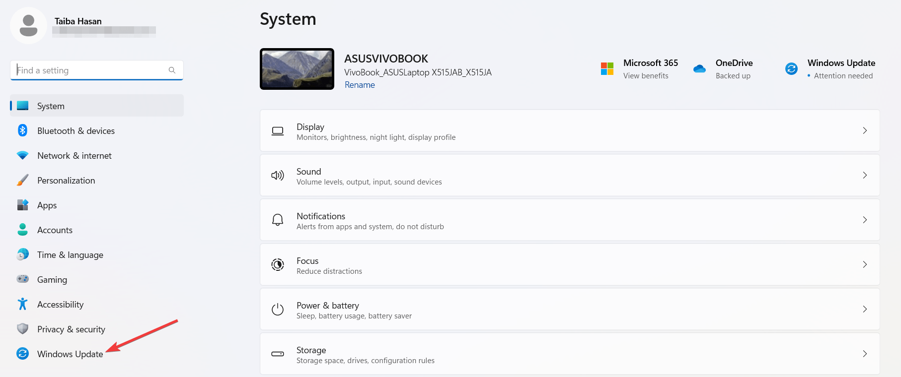 How to Fix High Memory Usage by News and Interest on Windows 11 2 Select Windows Update from left panel