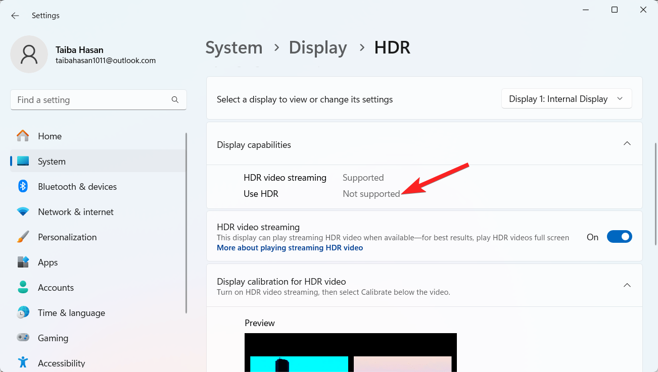 How to Improve the Gaming Experience on Windows 11 21 Select the Use HDR feature