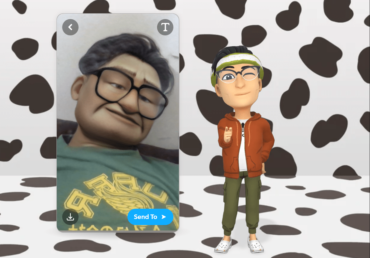 How to Use Filters on Snapchat for Web? 4 Select the filter you want and make sure to get a good snap.