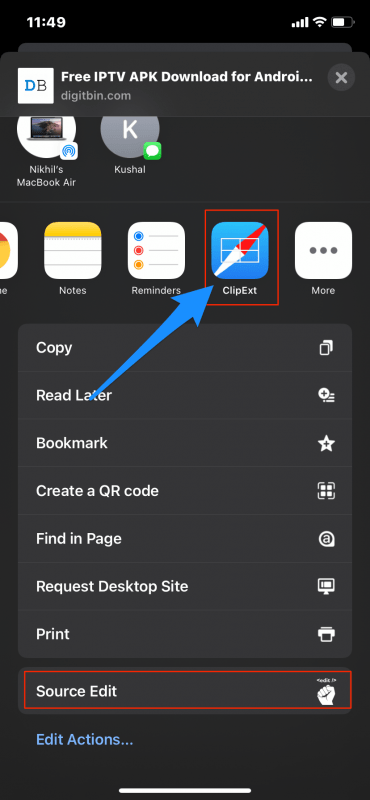 How to Install App Extensions on Chrome for iPhone & iPad? 3 Select_Extension