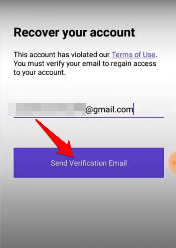 TextNow Redirecting to Recover your Account: What it is and How to Fix? 3 Send Verfication Email