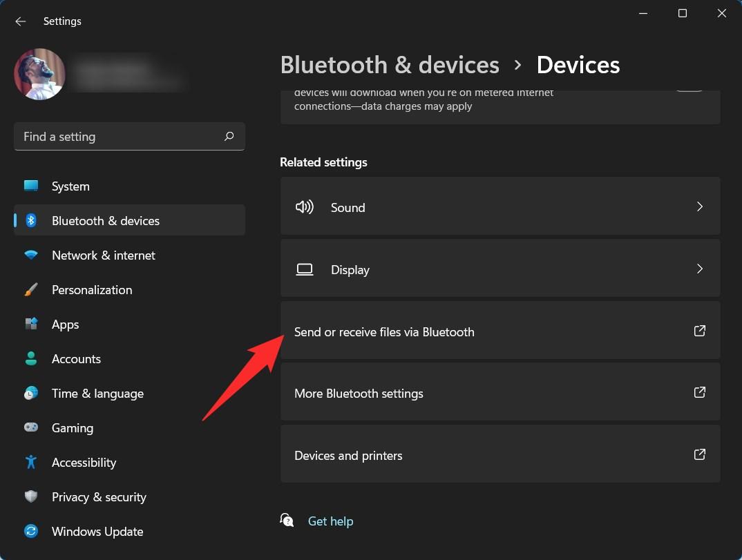 How to Send Files from Android to Windows 11 Wirelessly? 2 Send or Receive Files via Bluetooth