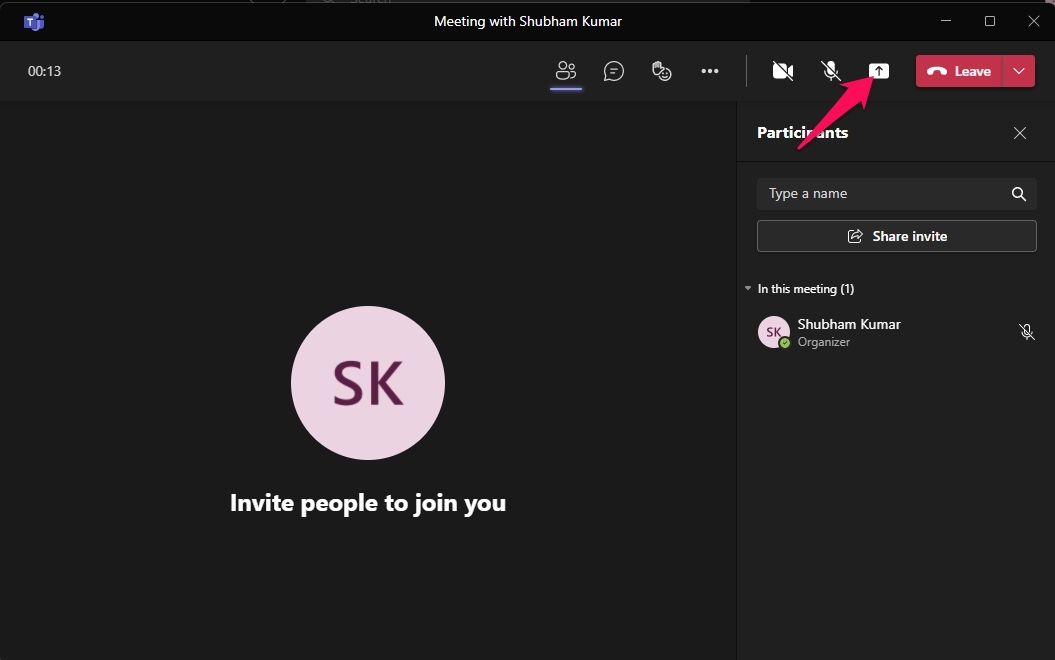 How to Use Whiteboard in Microsoft Teams? 3 Share content