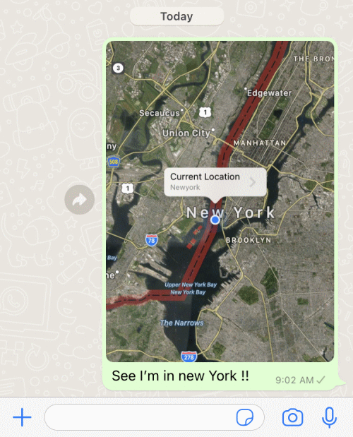 How to Fake Live Location on WhatsApp on iPhone? 4 How to Fake Live Location on WhatsApp on iPhone? 3
