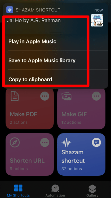 Best Useful Siri iOS Shortcuts to Boost Mobile Experience 11 Shazam Shortcut