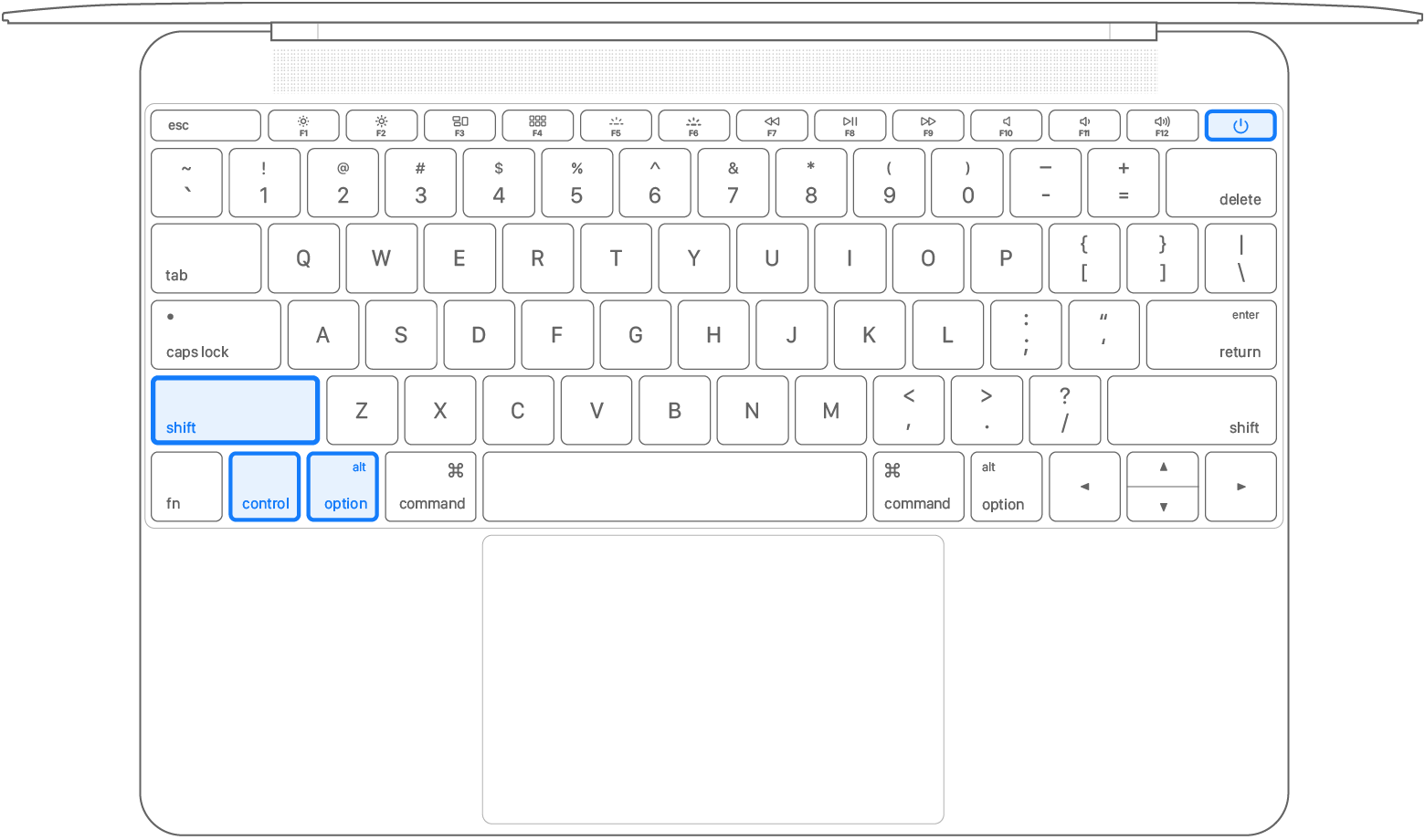 How to Solve Macbook Charging Port Connector Heating Issue? 3 Shift+Ctrl+Options