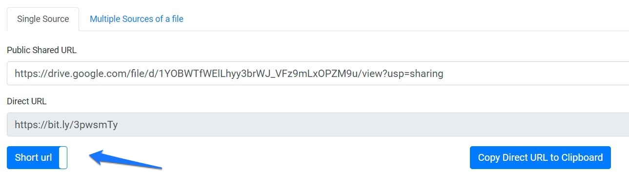 How to Generate Direct Download Link for Cloud Storage? 6 Short URL