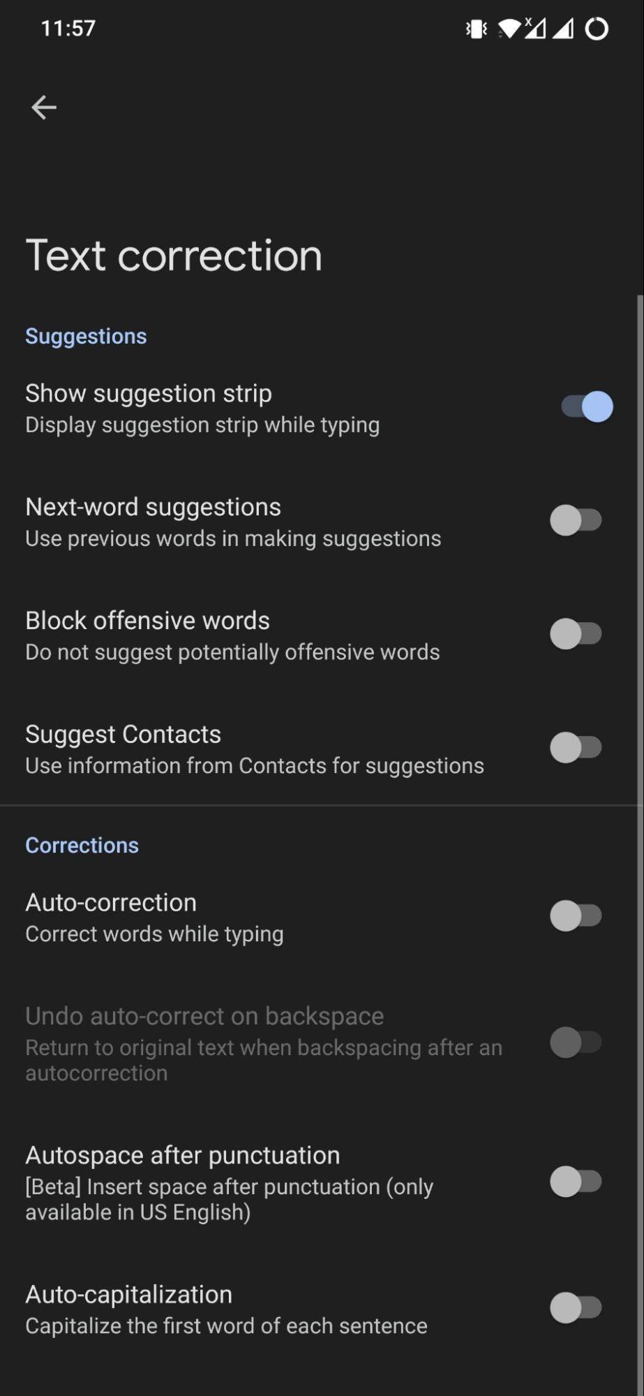 How to Use Google Voice Typing in WhatsApp? 7 Show suggestion strip