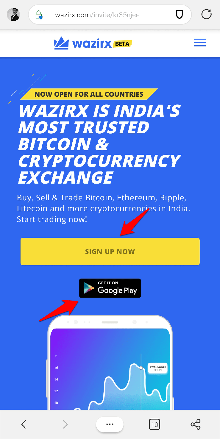 Sign Up Now Play Store