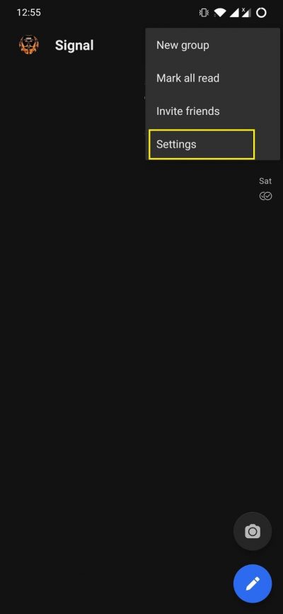 Fix 'Couldn't Capture Screenshot' Signal Messenger 3 Signal Settings