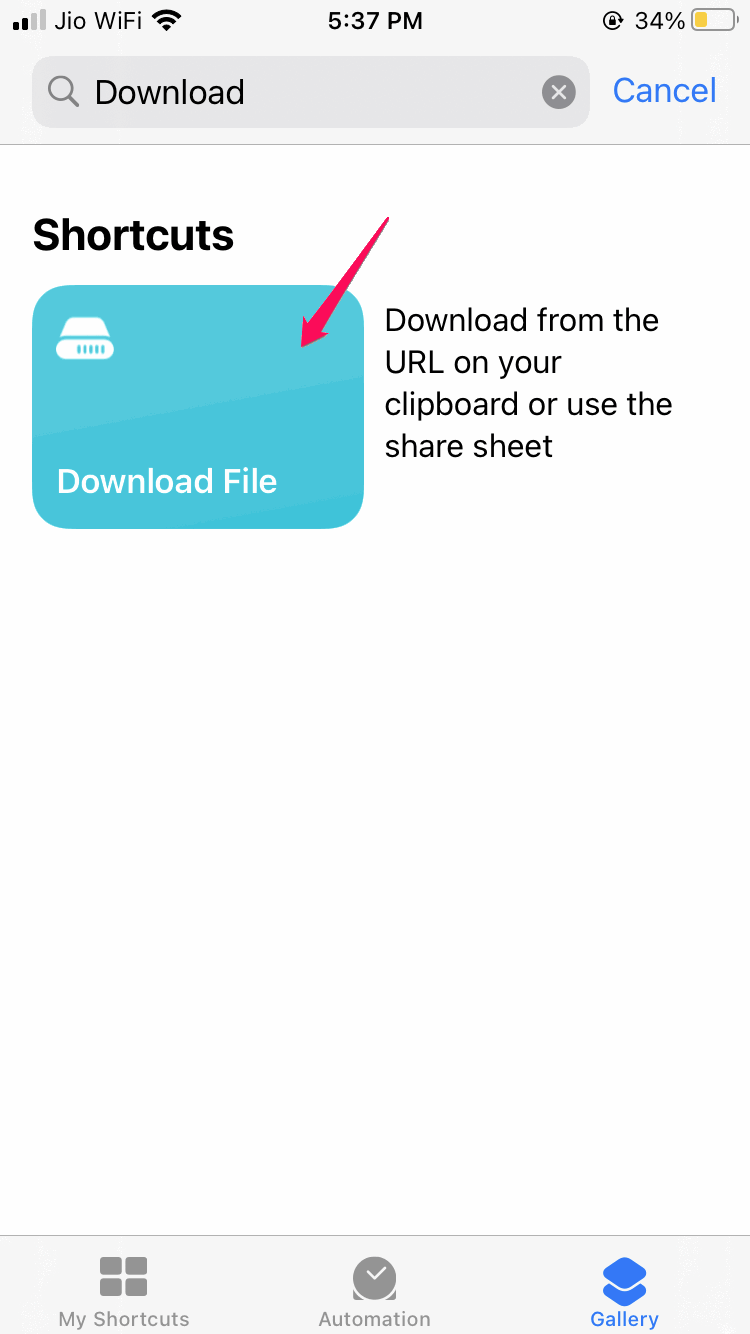Instagram Video Downloader for iPhone 5 Siri Download Shortcut