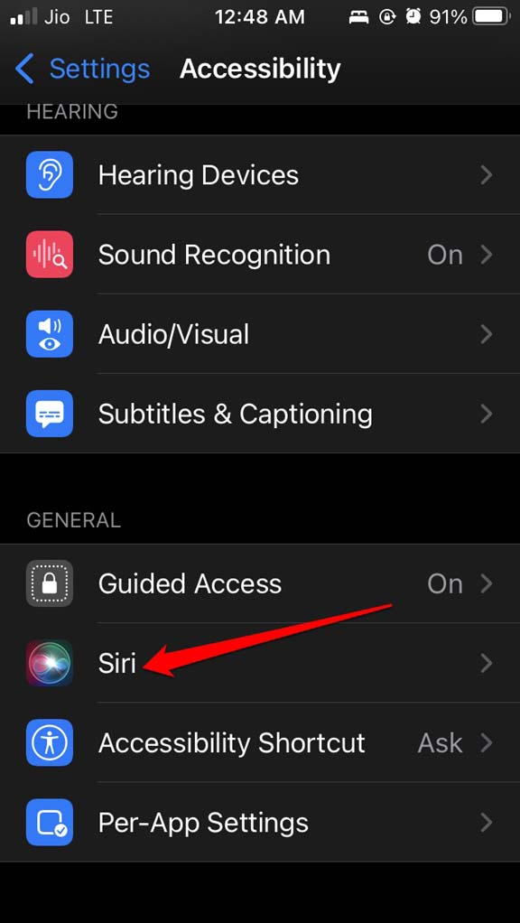 How to Fix Siri Not Playing Music from Apple Music? 15 Siri accessibility settings