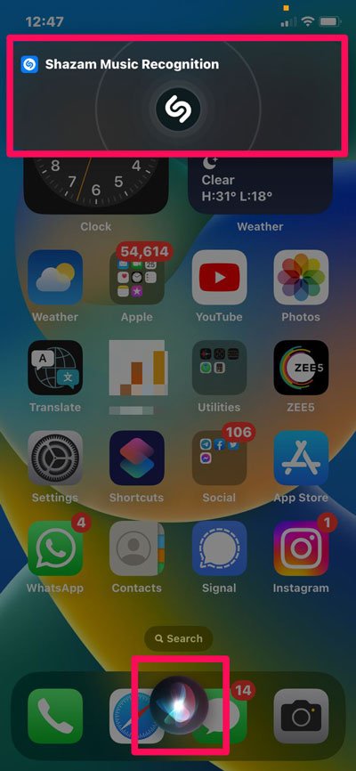 How to Get Live Lyrics Of a Song Playing Near You on iPhone? 2 Using Siri