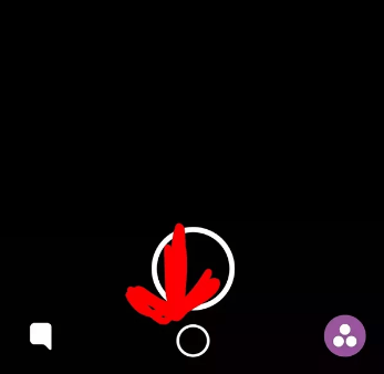 Upload Images and Videos from Gallery onto Snapchat Story 5 Small Circle Icon