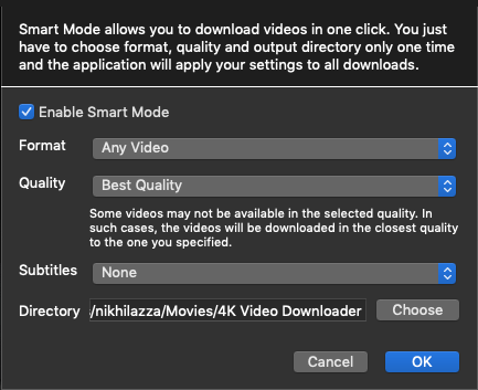 4K Video Downloader to Download YT Playlist for PC 16 Smart_Mode