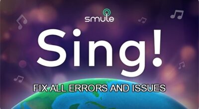 Smule Sing Fix All Errors and Problems Android