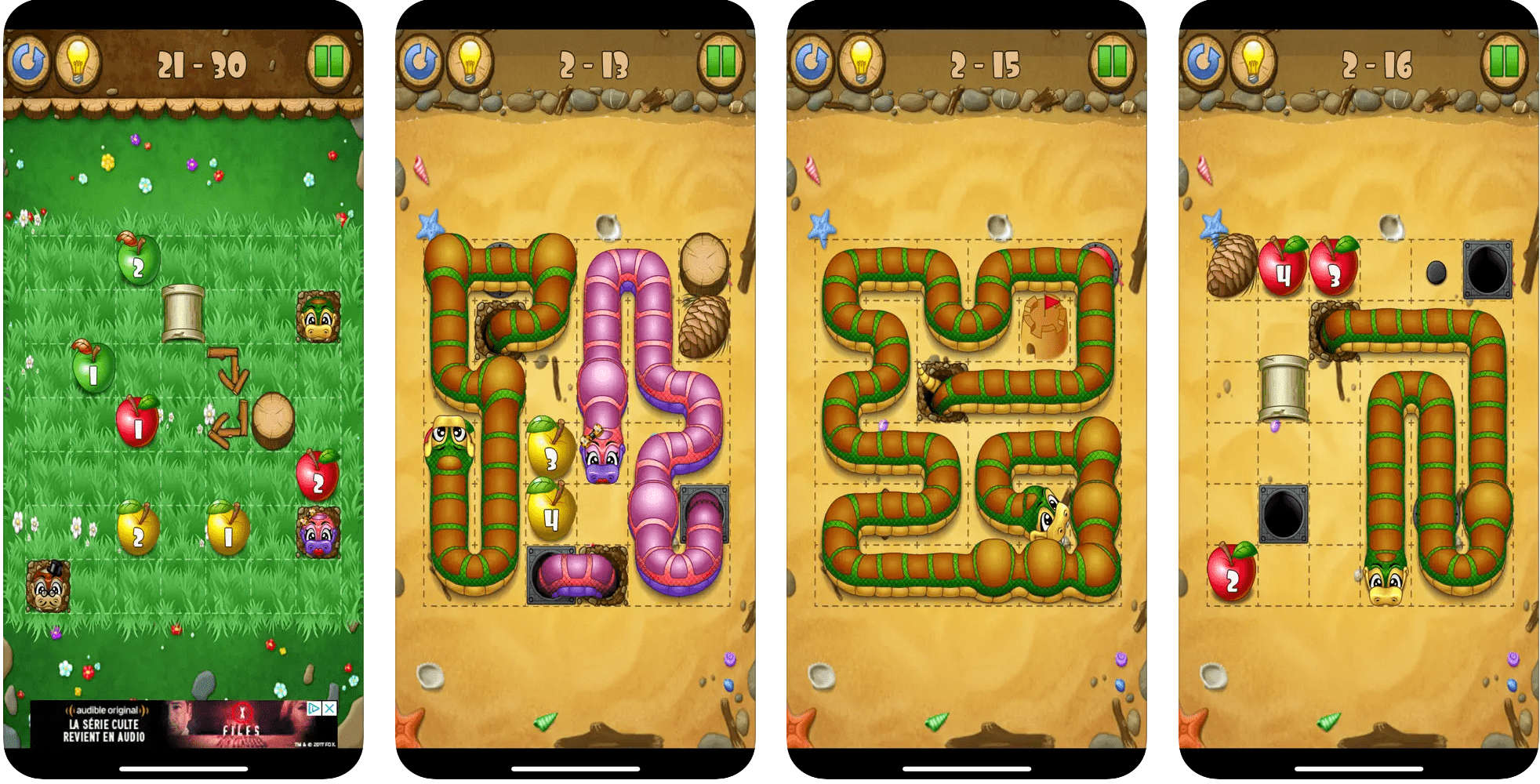 5 Best Snake Games for iOS 3 Snakes_And_Apples