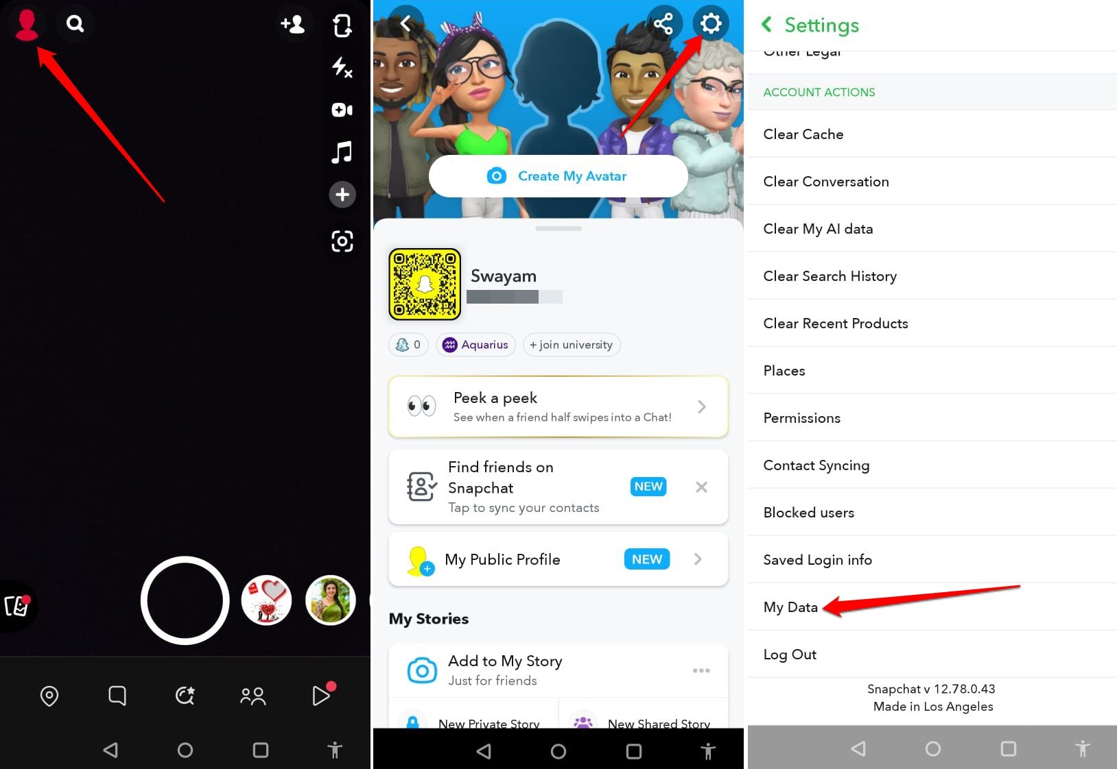 How to Recover Deleted Snapchat Messages? 6 Snapchat My Data