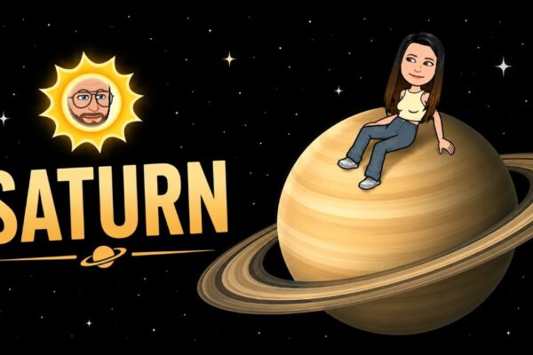 Snapchat Saturn planet