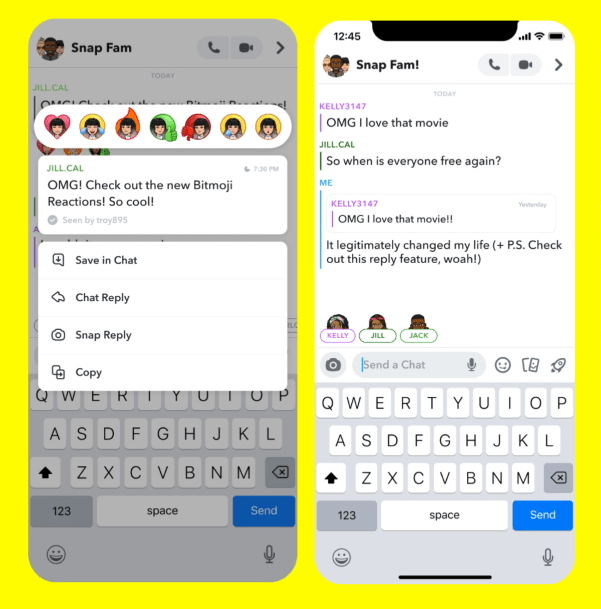 Snapchat Wicked iPA on iOS 17: Download for iPhone 4 Snapchat Wicked Chat Features
