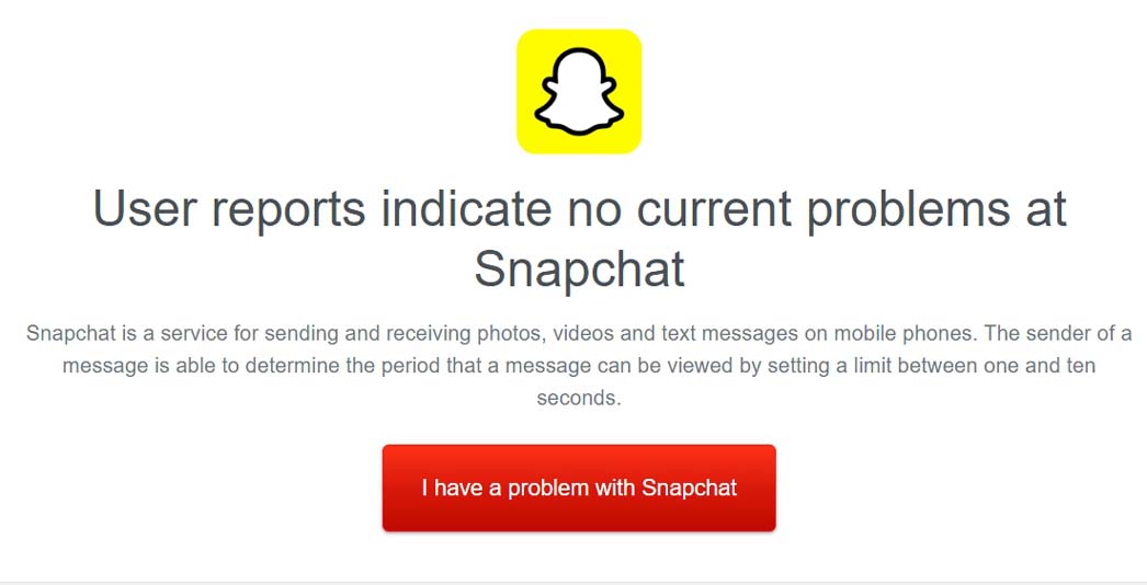 How to Fix Snapchat Not Showing Messages on Android and iPhone? 9 Snapchat downdetector