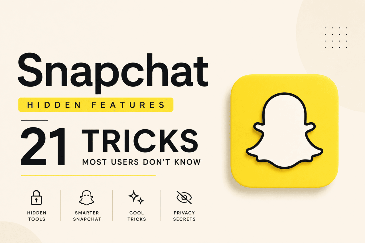 Snapchat hidden features