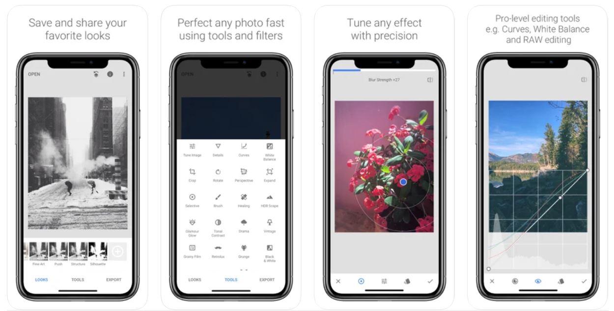 10+ Best Image Editing Apps for iPhone 2 Snapseed