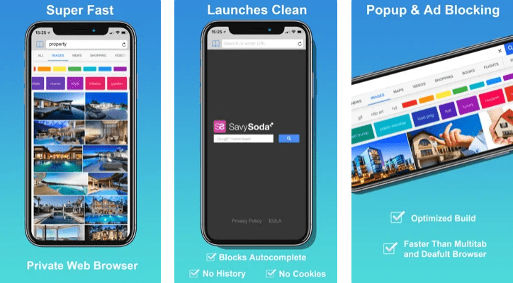 15 Best Browser For iPhone for Surfing the Web 9 Snowbunny Private Web Browser